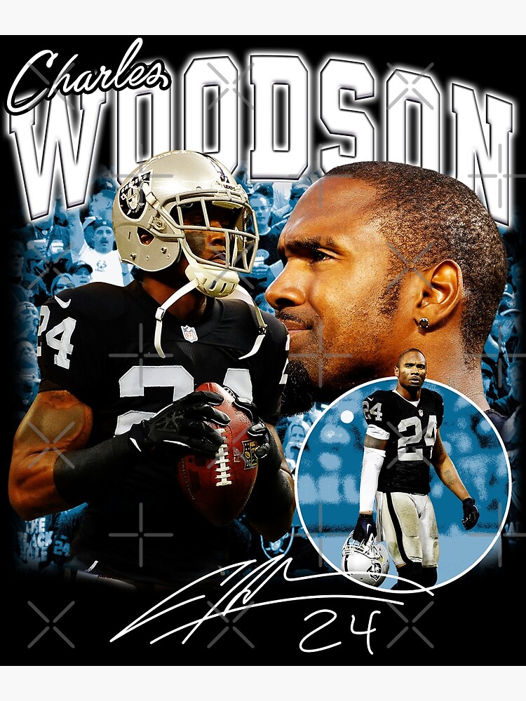 Charles Woodson Away Jersey Poster for Sale by designsheaven