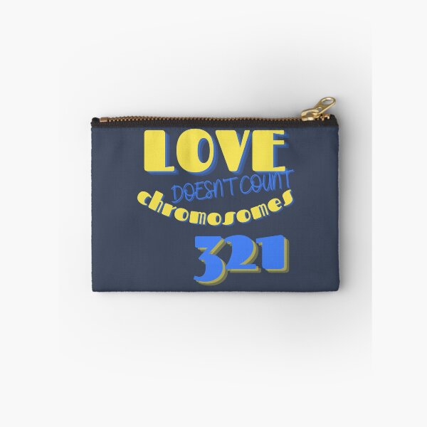 Item preview, Love Doesn't Count Chromosomes 3/21 World Down Syndrome Day designed and sold by GrynszpanDezign.