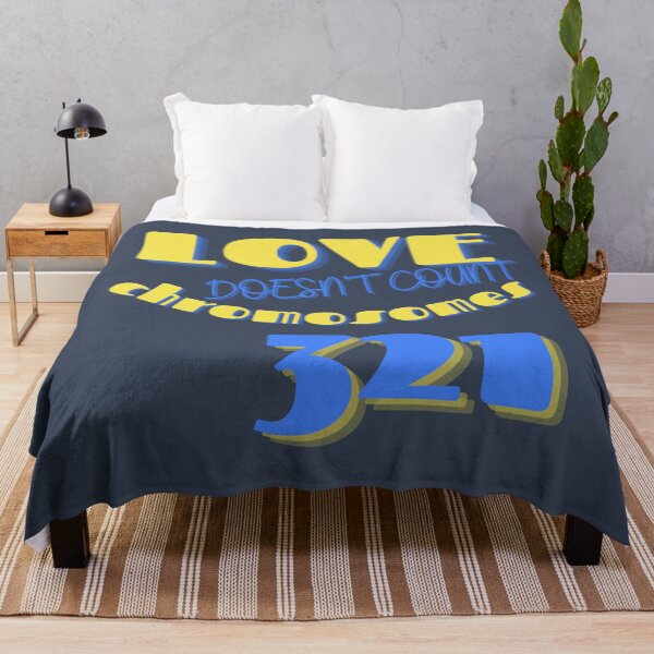 Item preview, Love Doesn't Count Chromosomes 3/21 World Down Syndrome Day designed and sold by GrynszpanDezign.