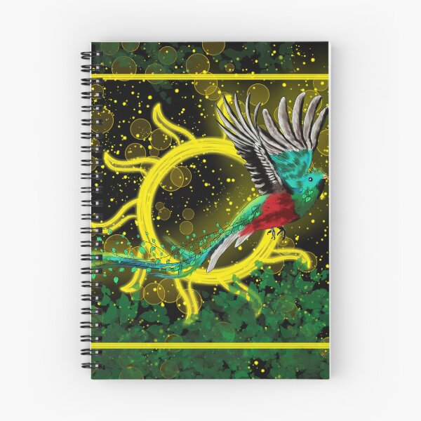 Aperçu de l'œuvre Esprit Quetzal resplendissant créée et vendue par Moonuniversal13.