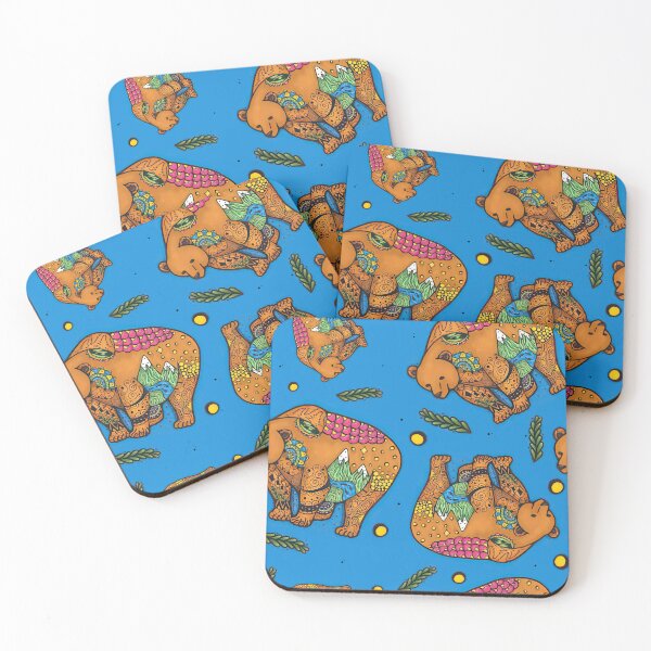 Item preview, Bear Earth Abstract designed and sold by Mnightsa.
