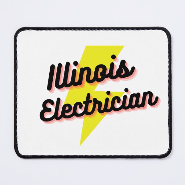 Item preview, Illinois Electrician designed and sold by GrownUp.