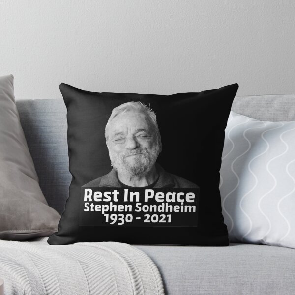 Aperçu de l'œuvre Cadeau d'amoureux Stephen Sondheim Repose en paixCadeaux pour anniversaire créée et vendue par AzevedoCB102HP.