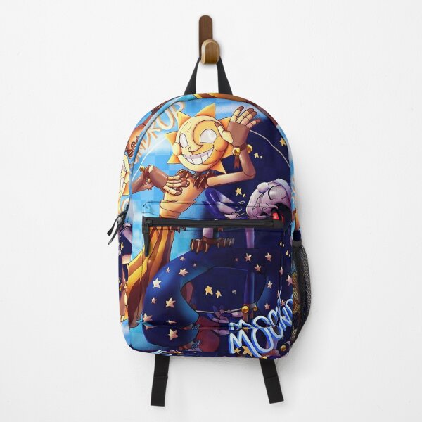 Zwj Live by The Sun Love by The Moon Sun and Moon School Lightweight Large Capacity Casual Printed Adult Backpack Unisex