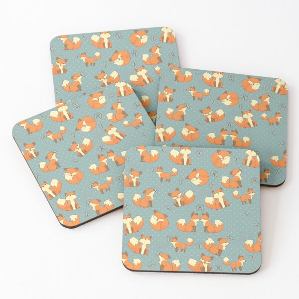 Item preview, Cute Foxes And Butterflies designed and sold by Mnightsa.