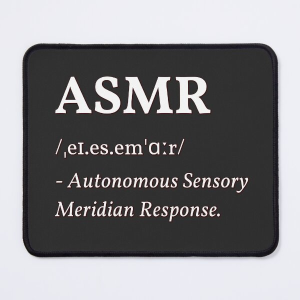 Item preview, ASMR meaning designed and sold by MAD-STREETWEAR.