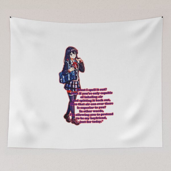 Item preview, yukinon quote designed and sold by oregairu-m.