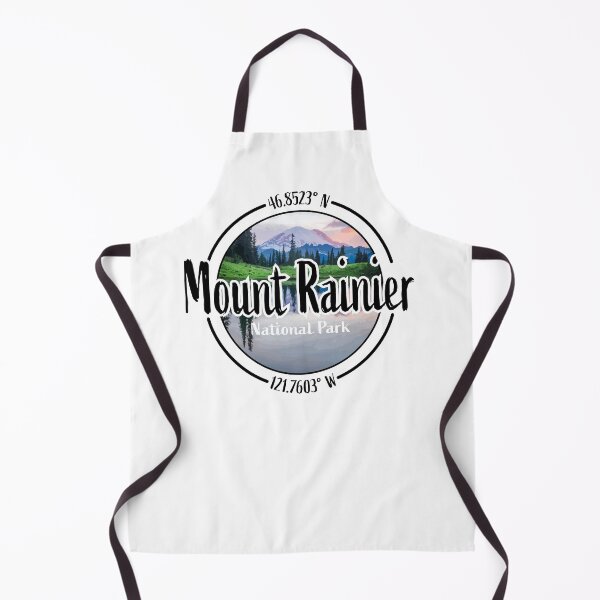 Item preview, Mount Rainier Design with Latitude and Longitude designed and sold by Redneck Designs.