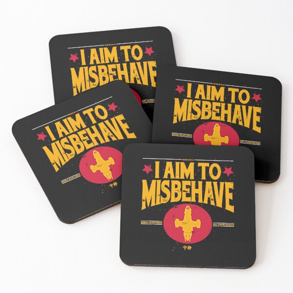 Item preview, I aim to Misbehave  designed and sold by Satisfaction52.