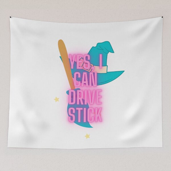 Item preview, I Can Drive Stick designed and sold by Caitlin Barlow-VanMeter.