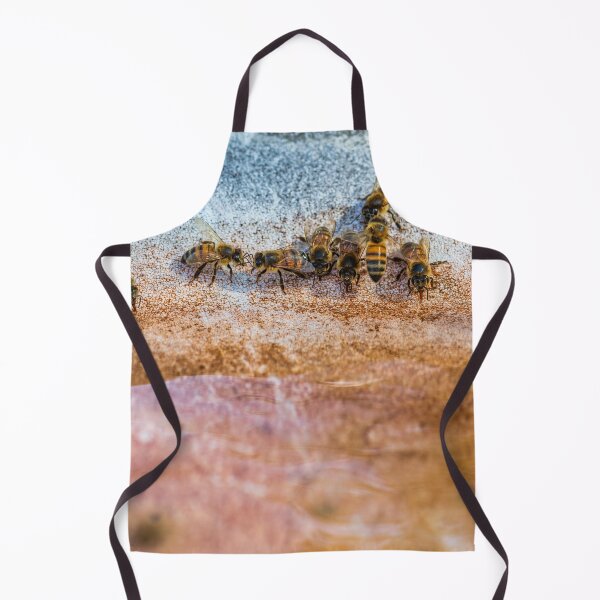 Item preview, Bees drinking in the summar designed and sold by noblephoto.