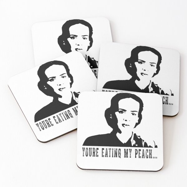 Item preview, You're Eating My Peach Ratcheds Drama Thriller Films designed and sold by BarbaraMarie6.