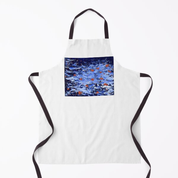 Item preview, Firefly sea (red on blue) II designed and sold by FJBourne.