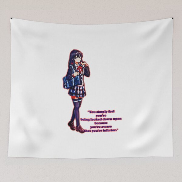 Item preview, yukinon quote designed and sold by oregairu-m.