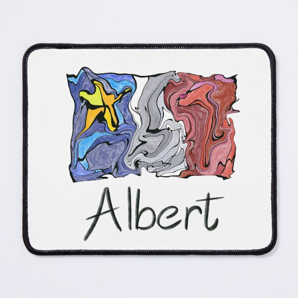 Item preview, Acadian Flag pastel liquid mosaic Albert - Drapeau acadien mosaïque liquide pastel vitrail Albert designed and sold by ColoursOfFrance.