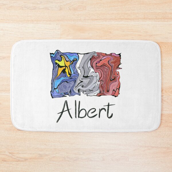 Item preview, Acadian Flag pastel liquid mosaic Albert  - Drapeau acadien mosaïque liquide pastel vitrail Albert  designed and sold by ColoursOfFrance.