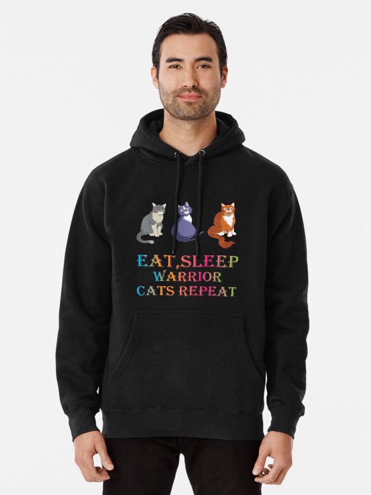 Warrior deals cats hoodie