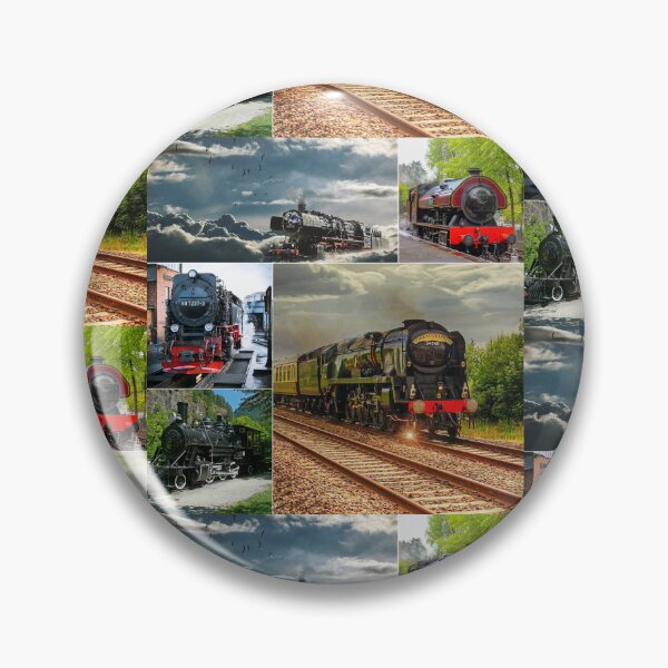Item preview, Classic Vintage Trains Montage #5 designed and sold by Krispsm.