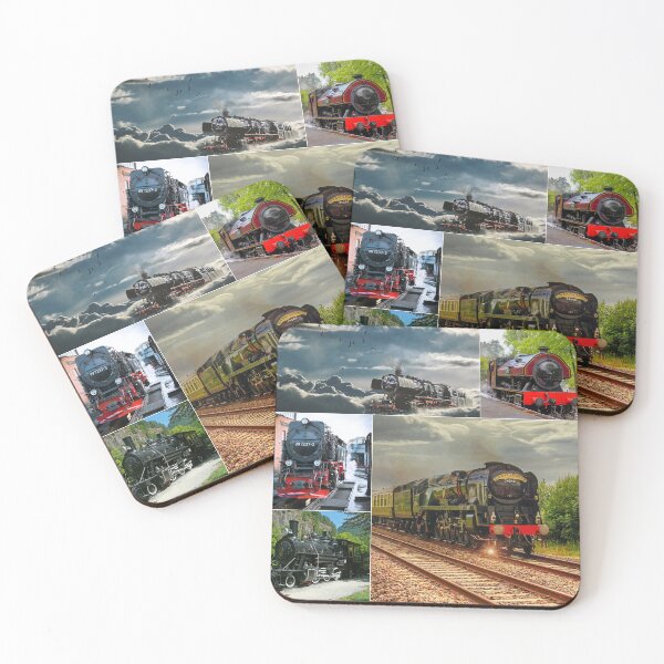 Item preview, Classic Vintage Trains Montage #5 designed and sold by Krispsm.