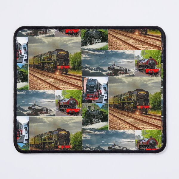 Item preview, Classic Vintage Trains Montage #5 designed and sold by Krispsm.