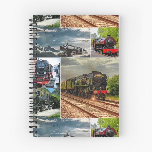 Item preview, Classic Vintage Trains Montage #5 designed and sold by Krispsm.