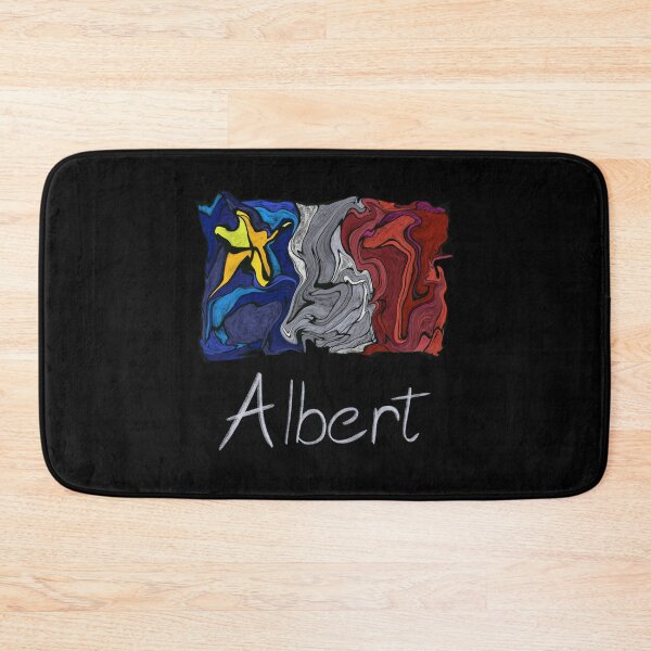 Item preview, Acadian Flag pastel liquid mosaic Albert - Drapeau acadien mosaïque liquide pastel vitrail Albert designed and sold by ColoursOfFrance.