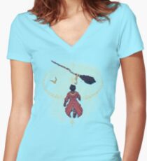 Seeker Women's Fitted V-Neck T-Shirt