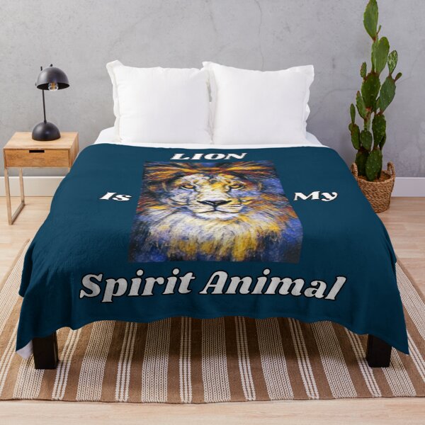 Item preview, Lion Is My Spirit Animal - Wild Jungle Animals designed and sold by Digitalme Designs.