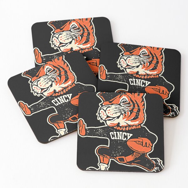 Artikelvorschau, Bengals neu interpretiert Vintage Fighting Maskottchen entworfen und verkauft von Satisfaction52.