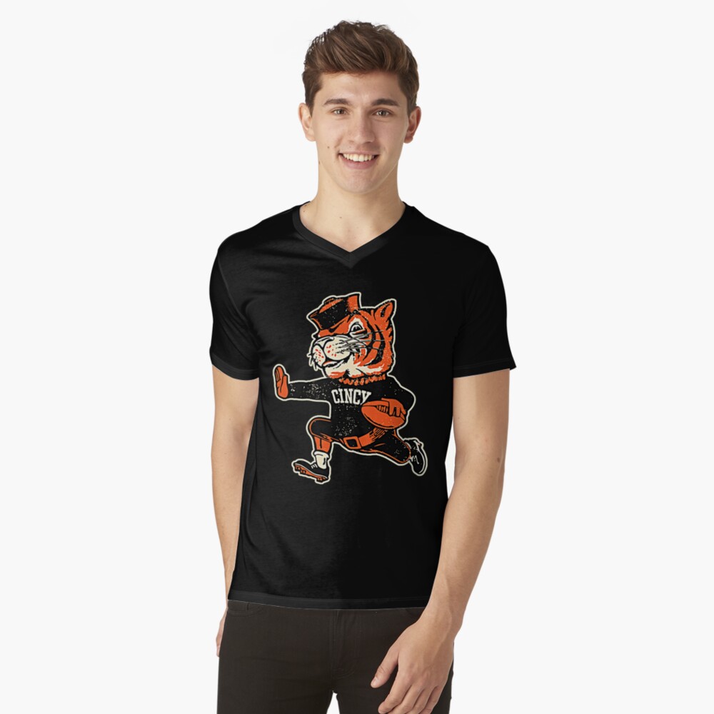 Bengals Reimagined Vintage Fighting Mascot  Essential T-Shirt for