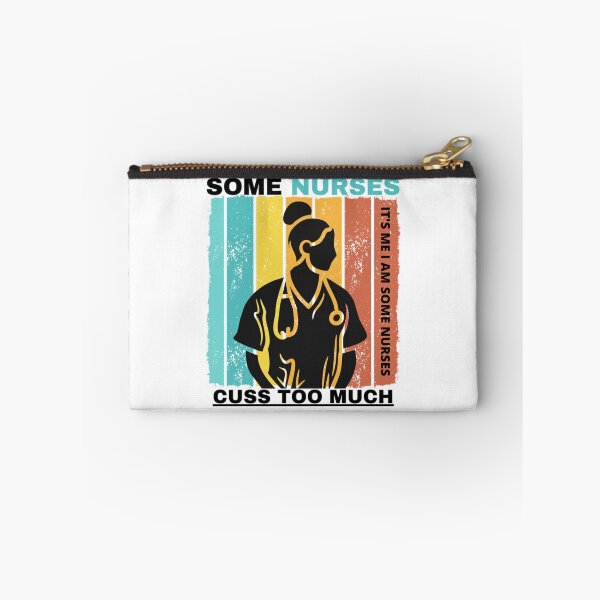 Item preview, Some Nurses Cuss Too Much,funny vintage    designed and sold by Hulbertwhite.