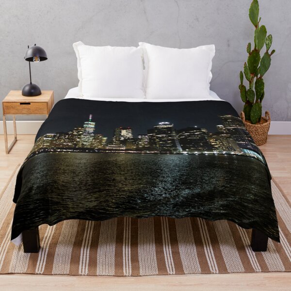 Item preview, NYC Skyline at Night 2022 designed and sold by ShootFirstNYC.