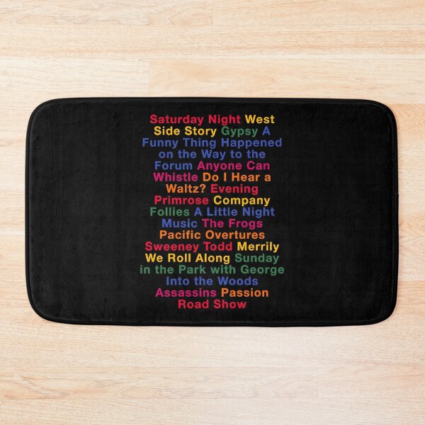Item preview, Retro Music Stephen Sondheim Musicals  Gifts Movie Fans designed and sold by AzevedoCB102HP.