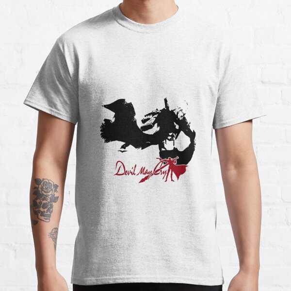 SHENGN Mens Custom New Tee Shirt Devil May Cry Icon T-Shirt