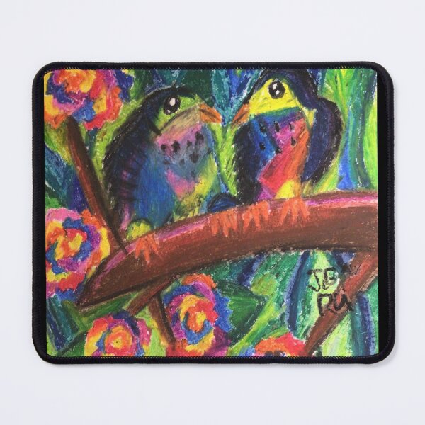 Item preview, Rainbow Rose Love Birds designed and sold by Rainbow Rose Studios.