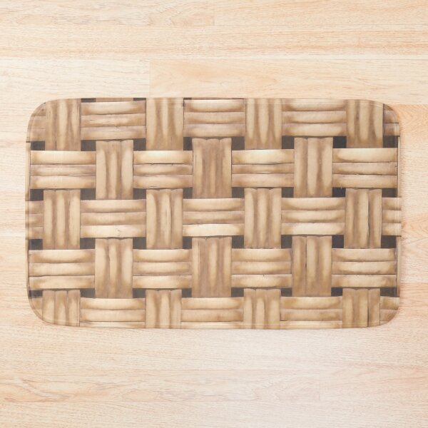 Item preview, Wicker Basket Weave - Country Farmhouse Style Pattern designed and sold by SeasonsChange-.