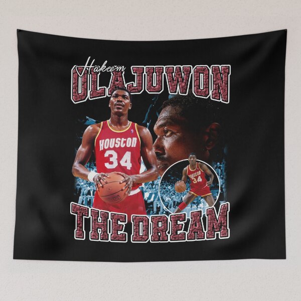 Item preview, Hakeem Olajuwon Basketball Signature Vintage Retro 80s 90s Rap Style Perfect Gift For Basketball Lovers designed and sold by AdalineFranecki.