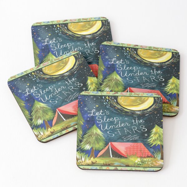 Item preview, Let's Sleep Under the Star Camping designed and sold by SweetPea49.