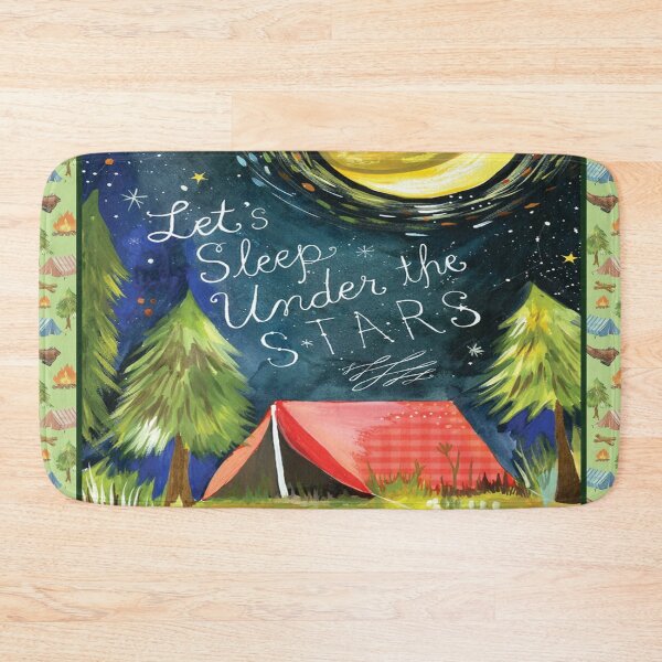 Item preview, Let's Sleep Under the Star Camping designed and sold by SweetPea49.