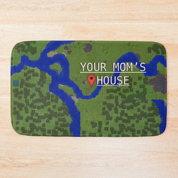 Item preview, YOUR MOM'S HOUSE designed and sold by lizardwizard70.