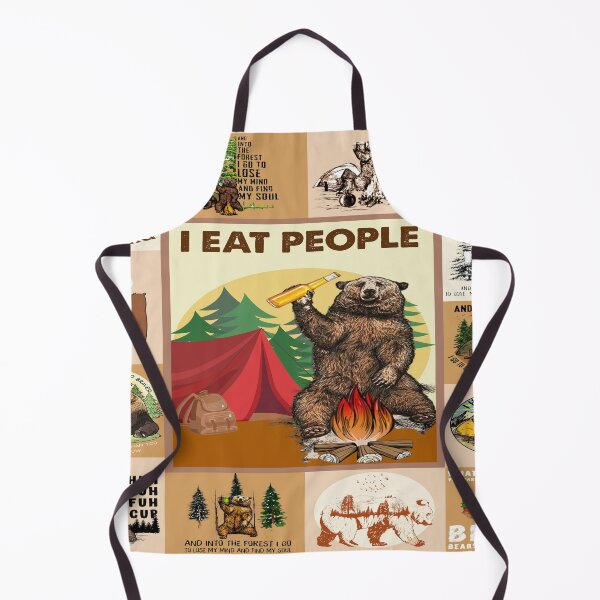 Item preview, Camping Bear - I Eat People designed and sold by SweetPea49.