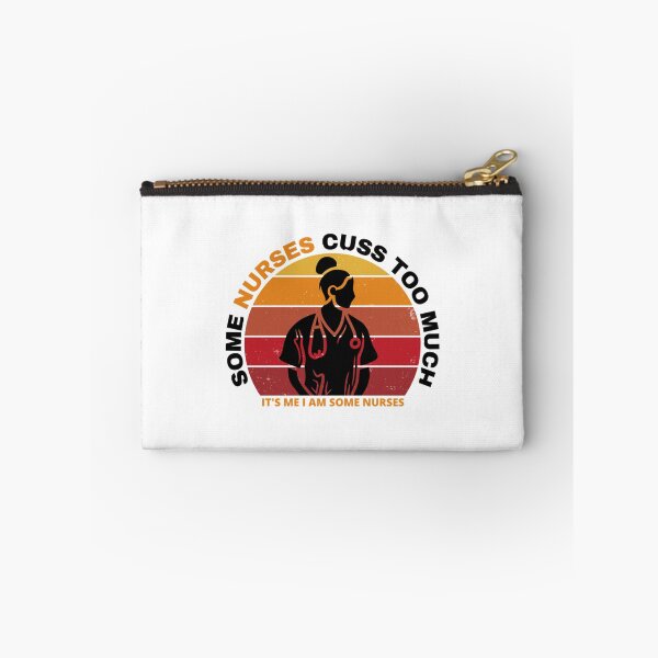 Item preview, Some Nurses Cuss Too Much,funny vintage      designed and sold by Hulbertwhite.