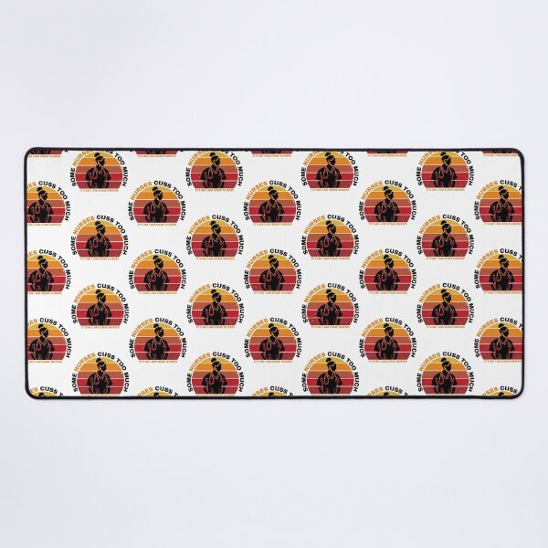 Item preview, Some Nurses Cuss Too Much,funny vintage designed and sold by Hulbertwhite.