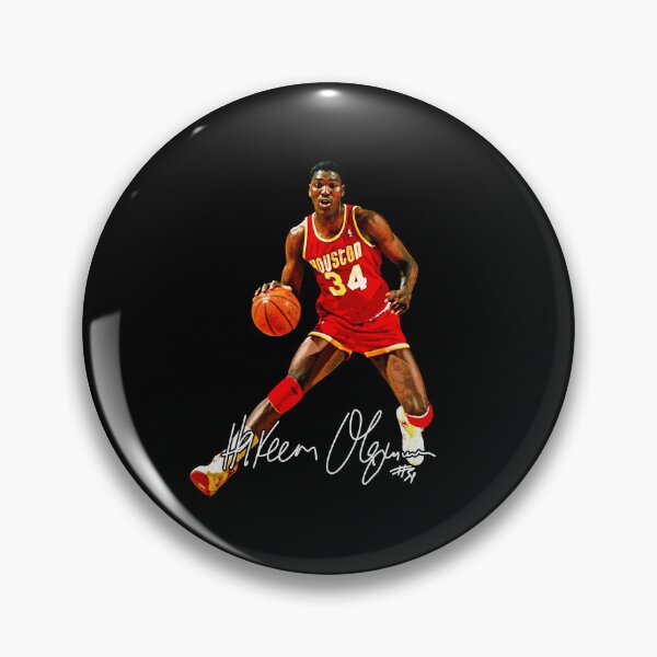 Item preview, Hakeem Olajuwon Basketball Signature Vintage Retro 80s 90s Rap Style Perfect Gift For Basketball Lovers designed and sold by AdalineFranecki.