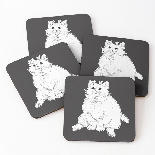 Item preview, Chonky Cheeks Cat designed and sold by Ambariya.
