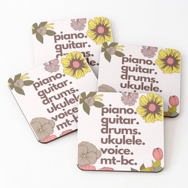 Item preview, Floral MT-BC and Instruments designed and sold by livlaughloveart.