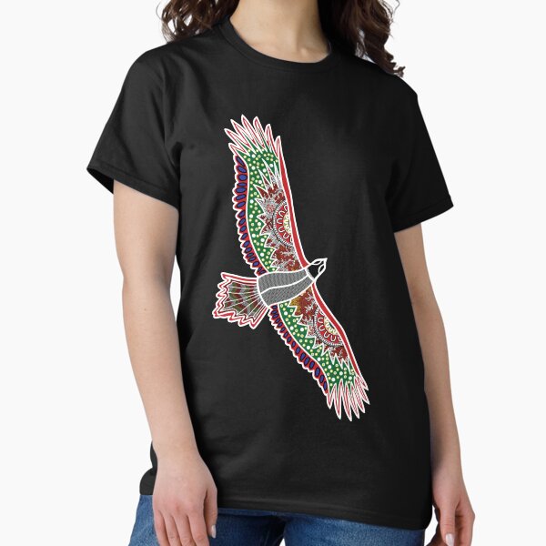 Vista previa del artículo con la obra «Arte aborigen Eagle - Eagle / Hawk», diseñado y vendido por HogarthArts.