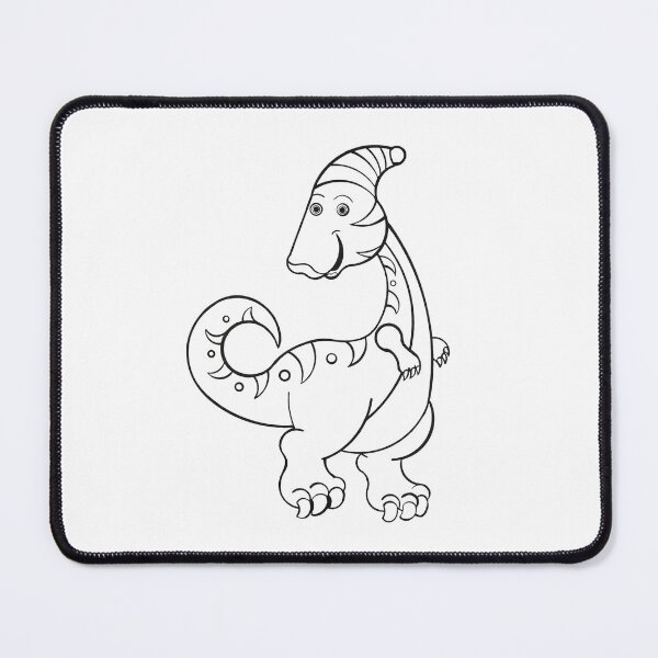 Item preview, Color Your Own Parasaurolophus designed and sold by GrandpaH.