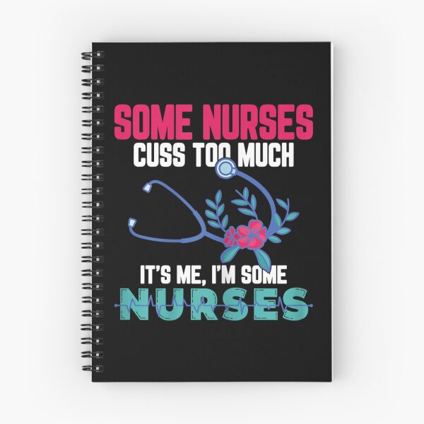 Item preview, Some Nurses Cuss Too Much  designed and sold by Hulbertwhite.