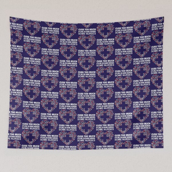 Item preview, Some Nurses Cuss Too Much Quotes Funny Nurse Women Men Gifts (2) designed and sold by Hulbertwhite.